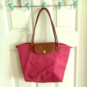 Small Pink Longchamp Bag